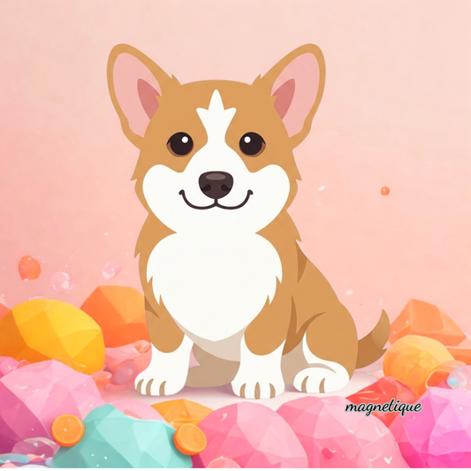 わんこのお気に入りマグネット-シリーズA（全１８種）
